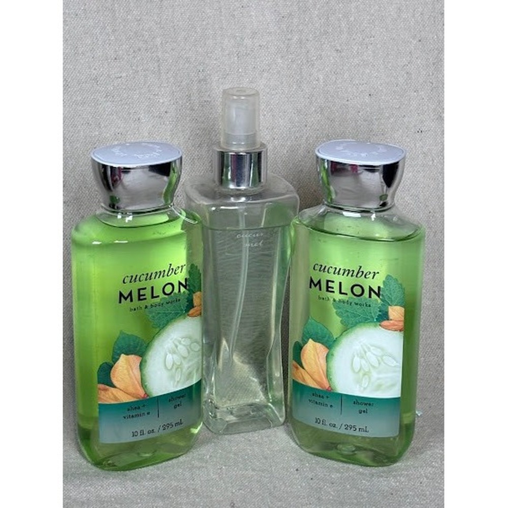 Bath & Body Works Cucumber Melon Shower Gel & Fragrance Mist Set